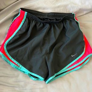 Nike dark grey running shorts